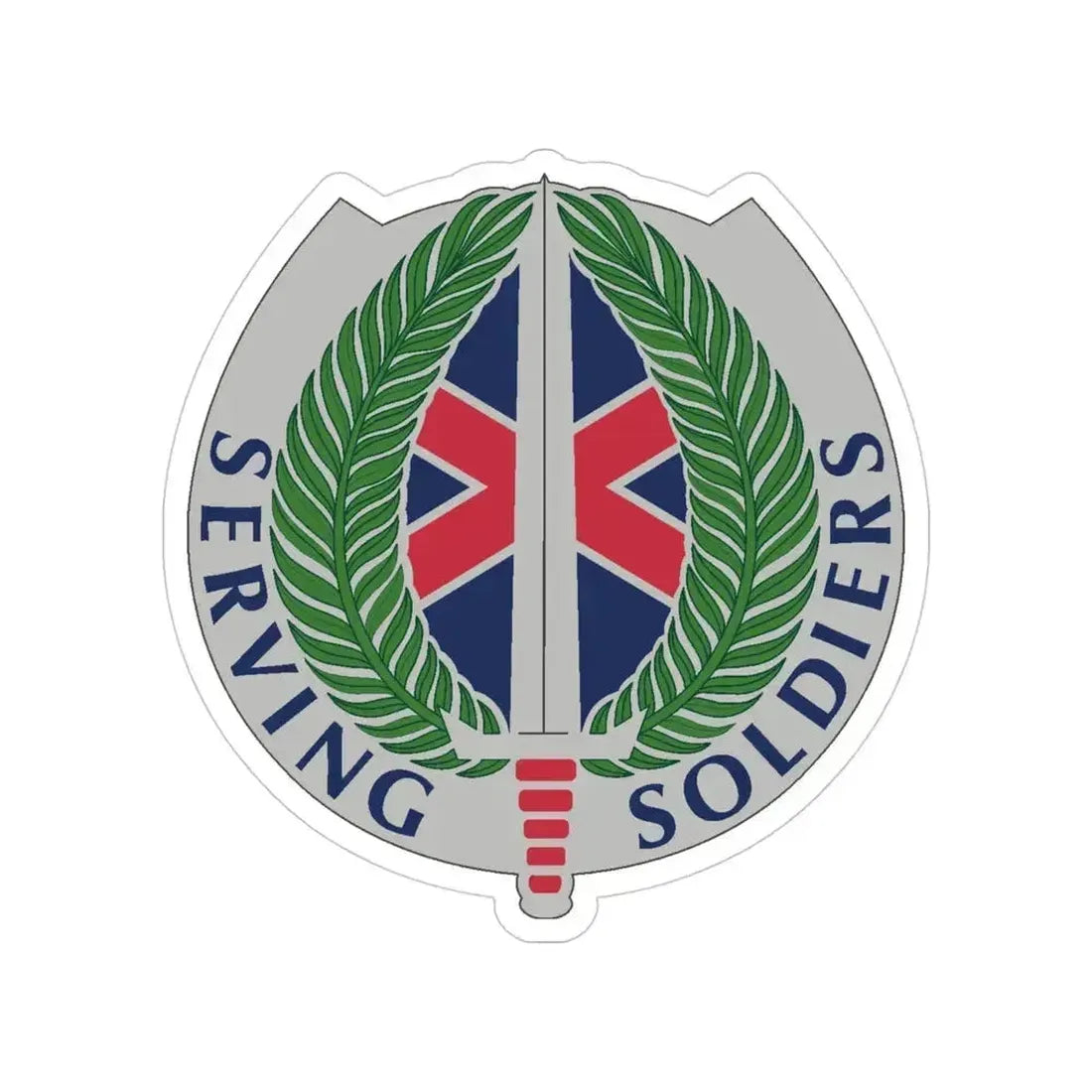 10 Personnel Command (U.S. Army) Transparent STICKER Die-Cut Vinyl Decal 4 Inch - The Sticker Space