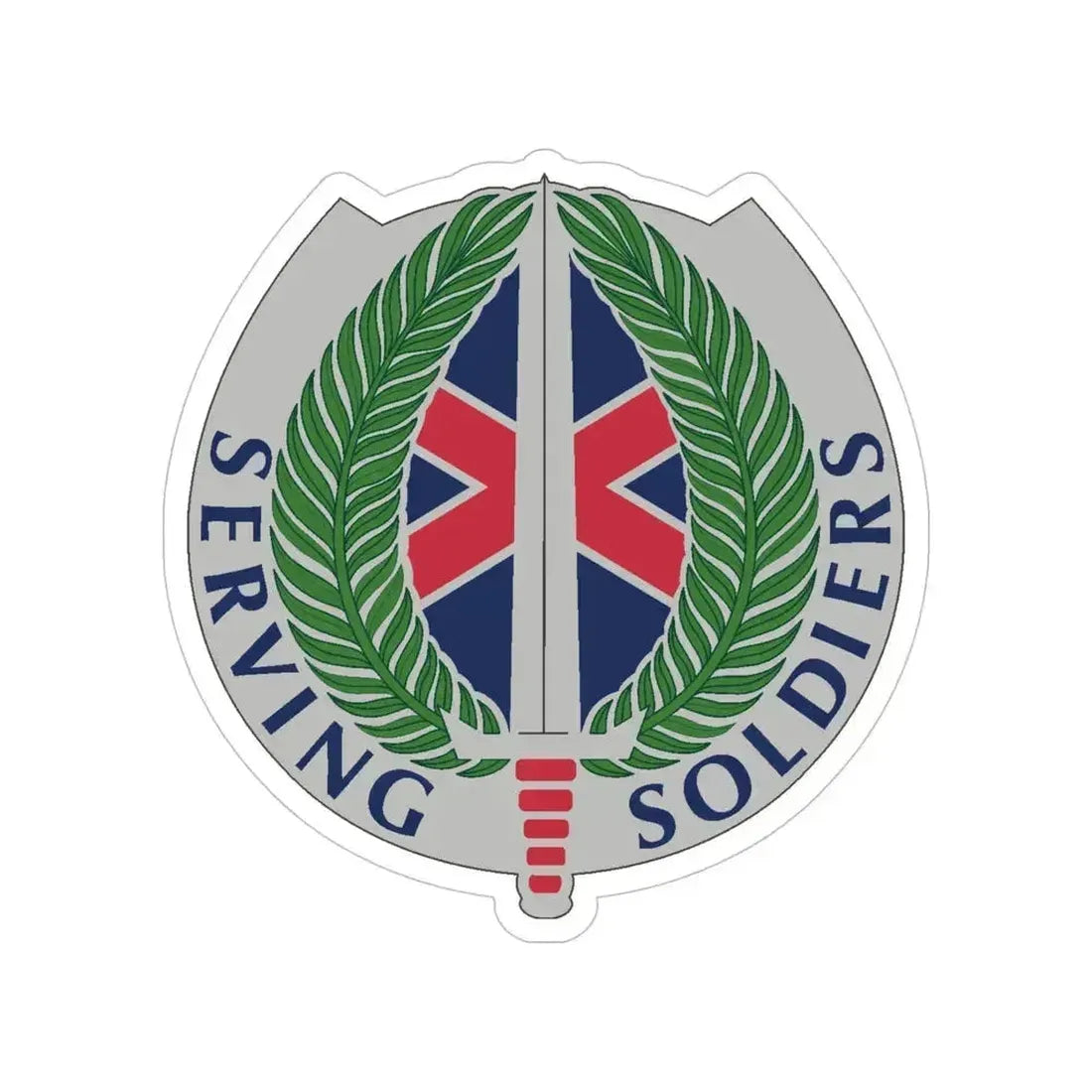 10 Personnel Command (U.S. Army) Transparent STICKER Die-Cut Vinyl Decal 5 Inch - The Sticker Space