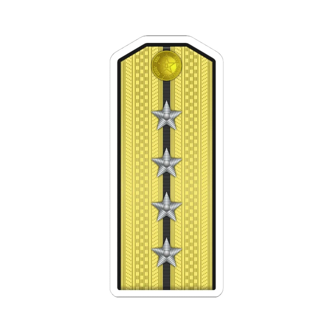 10 PLA Navy Hǎijūn dàwèi Type 55 (China) (Military Rank) STICKER Vinyl Kiss-Cut Decal - The Sticker Space