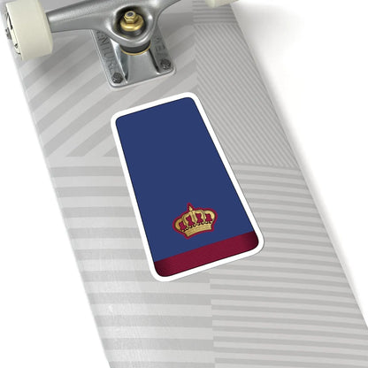 10. QEAF MAJ (Qatar) (Military Rank) STICKER Vinyl Kiss-Cut Decal - The Sticker Space