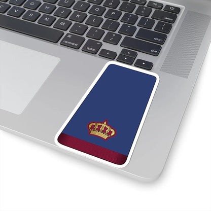 10. QEAF MAJ (Qatar) (Military Rank) STICKER Vinyl Kiss-Cut Decal - The Sticker Space