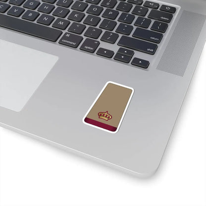 10. QELF MAJ (Qatar) (Military Rank) STICKER Vinyl Kiss-Cut Decal - The Sticker Space