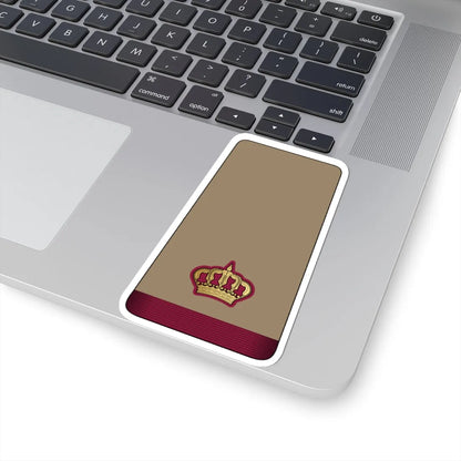 10. QELF MAJ (Qatar) (Military Rank) STICKER Vinyl Kiss-Cut Decal - The Sticker Space