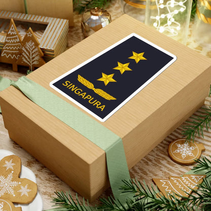 10 RSAF OF08 (Singapore) (Military Rank) STICKER Vinyl Kiss-Cut Decal - The Sticker Space