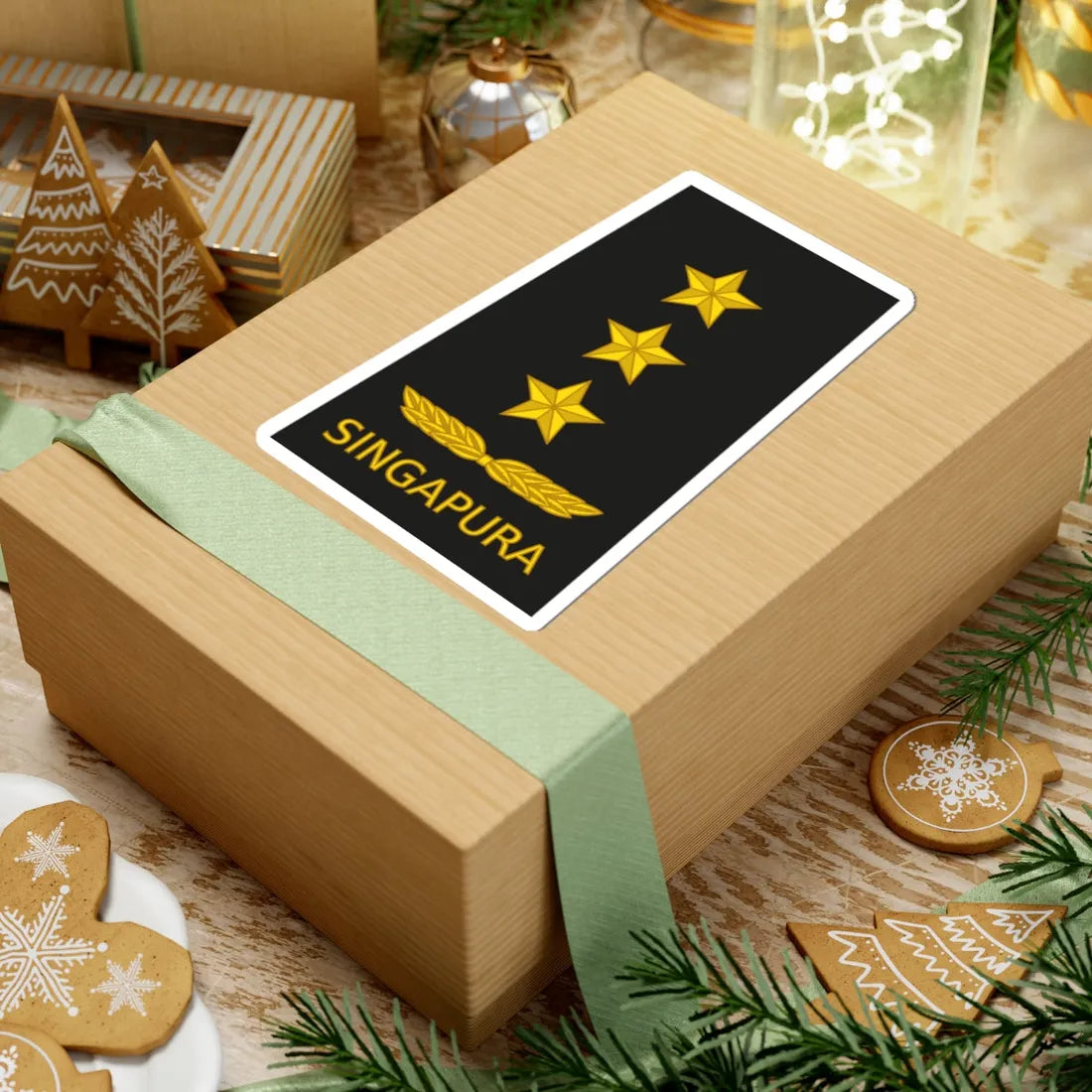 10 RSN OF08 (Singapore) (Military Rank) STICKER Vinyl Kiss-Cut Decal - The Sticker Space