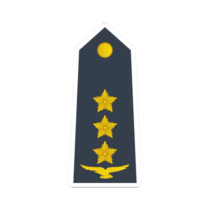 10 Somali Air Force CPT (Mali) (Military Rank) STICKER Vinyl Kiss-Cut Decal 2 Inch White - The Sticker Space