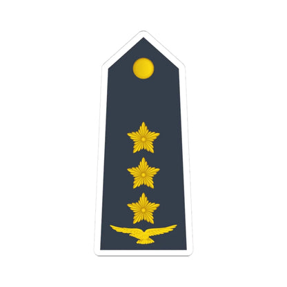 10 Somali Air Force CPT (Mali) (Military Rank) STICKER Vinyl Kiss-Cut Decal 3 Inch White - The Sticker Space