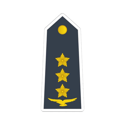 10 Somali Air Force CPT (Mali) (Military Rank) STICKER Vinyl Kiss-Cut Decal 6 Inch White - The Sticker Space