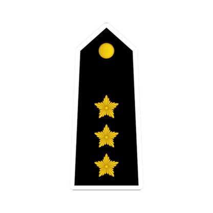 10 Somali Navy CPT (Mali) (Military Rank) STICKER Vinyl Kiss-Cut Decal 2 Inch White - The Sticker Space
