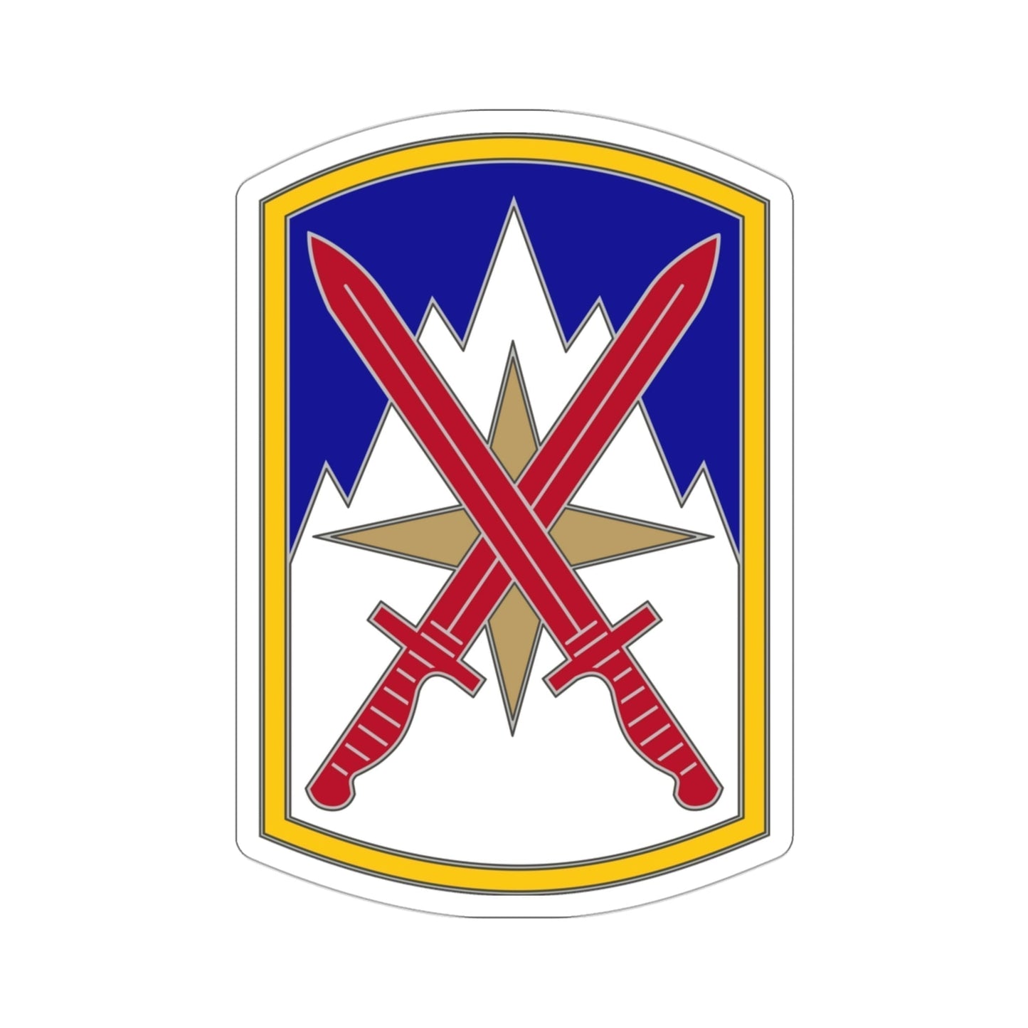 10 Sustainment Brigade (U.S. Army) STICKER Vinyl Die-Cut Decal-3 Inch-The Sticker Space