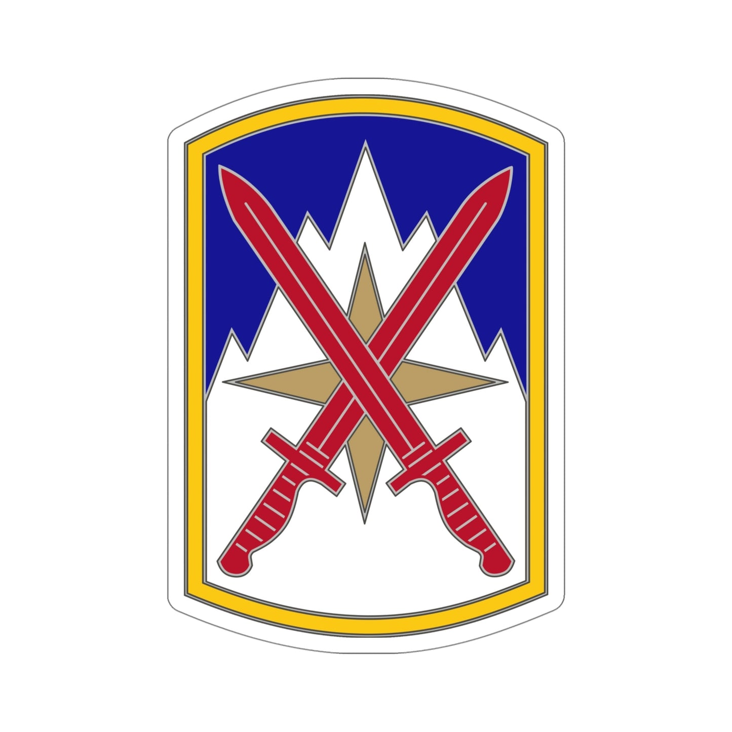 10 Sustainment Brigade (U.S. Army) STICKER Vinyl Die-Cut Decal-5 Inch-The Sticker Space