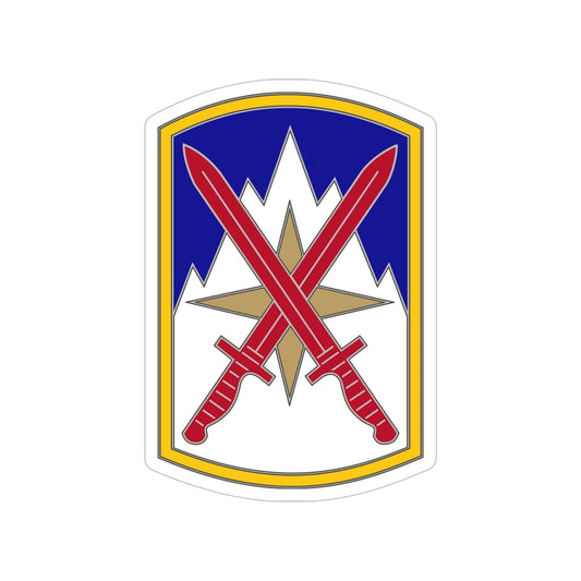 10 Sustainment Brigade (U.S. Army) Transparent STICKER Die-Cut Vinyl Decal-6 Inch-The Sticker Space