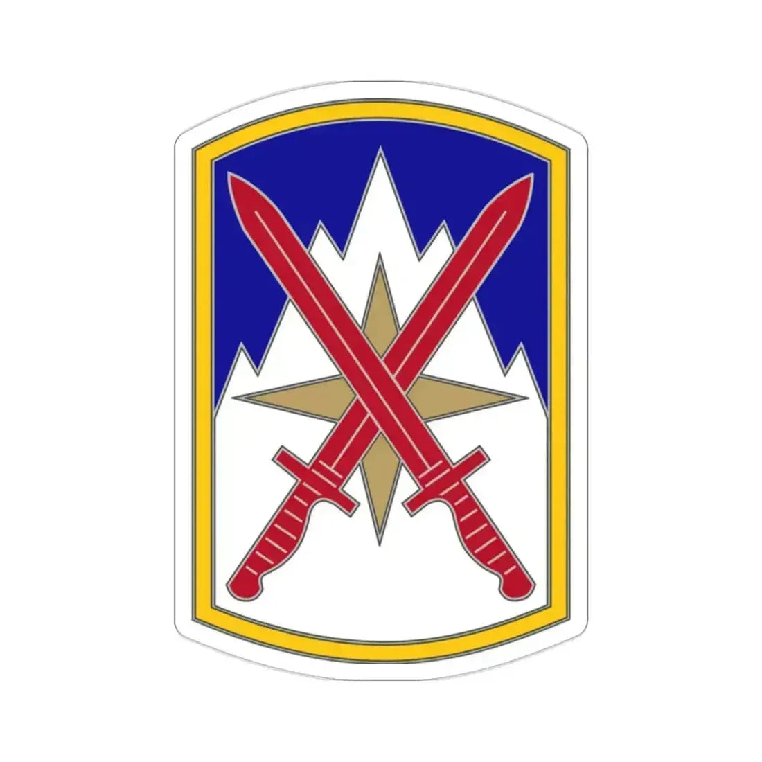 10 Sustainment Brigade (U.S. Army) STICKER Vinyl Die-Cut Decal 2 Inch - The Sticker Space