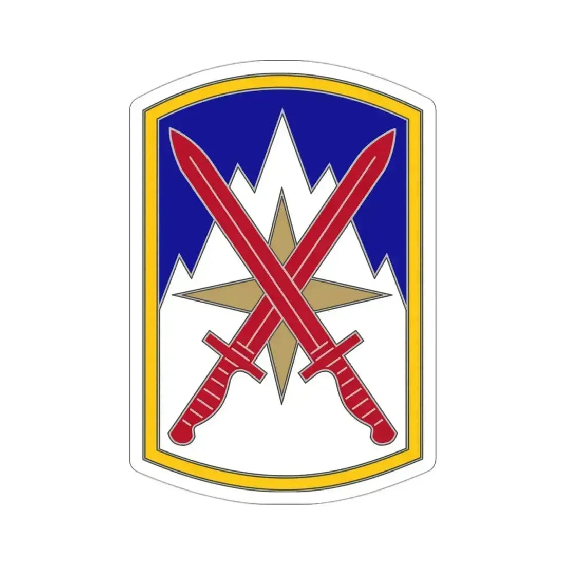 10 Sustainment Brigade (U.S. Army) STICKER Vinyl Die-Cut Decal 3 Inch - The Sticker Space