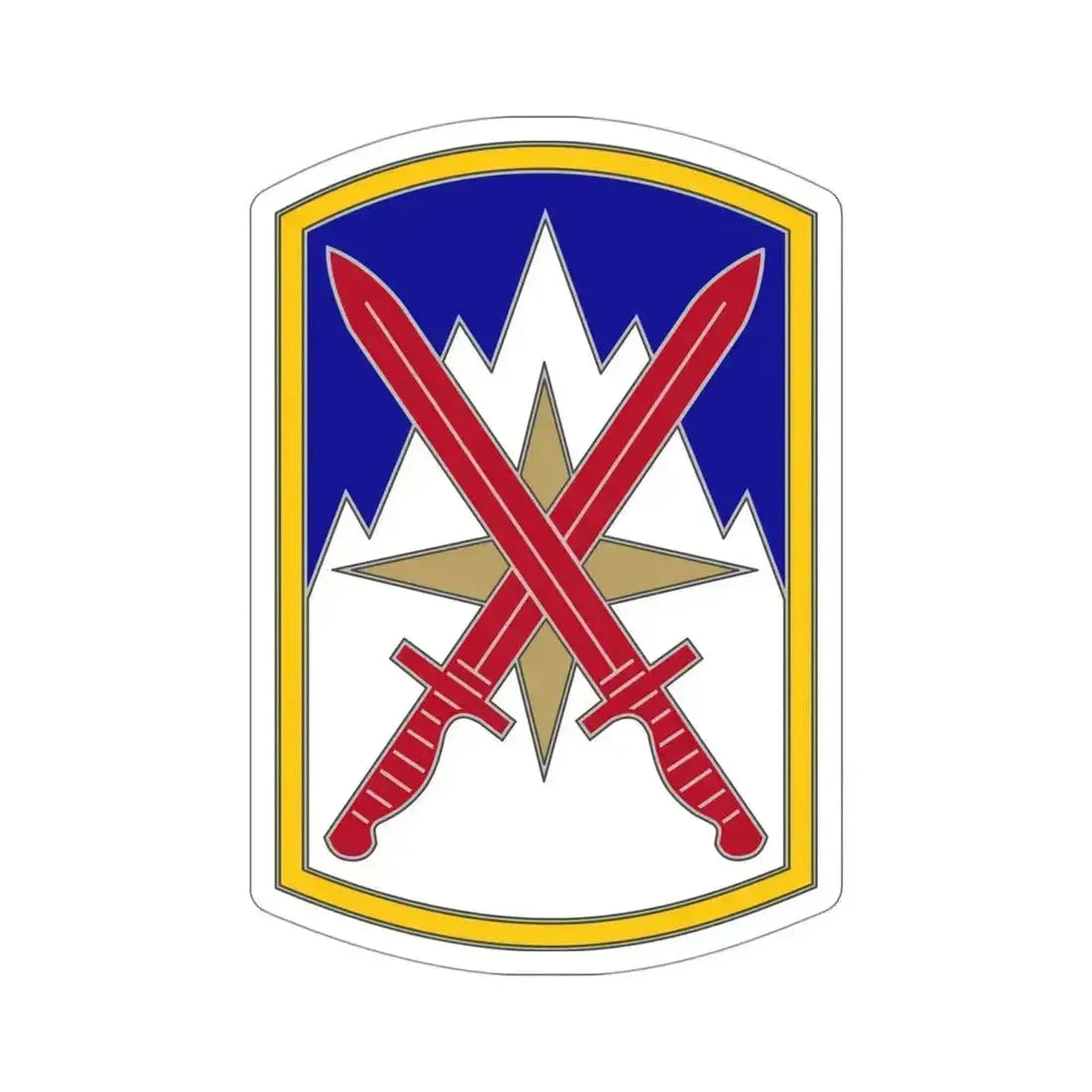 10 Sustainment Brigade (U.S. Army) STICKER Vinyl Die-Cut Decal 4 Inch - The Sticker Space