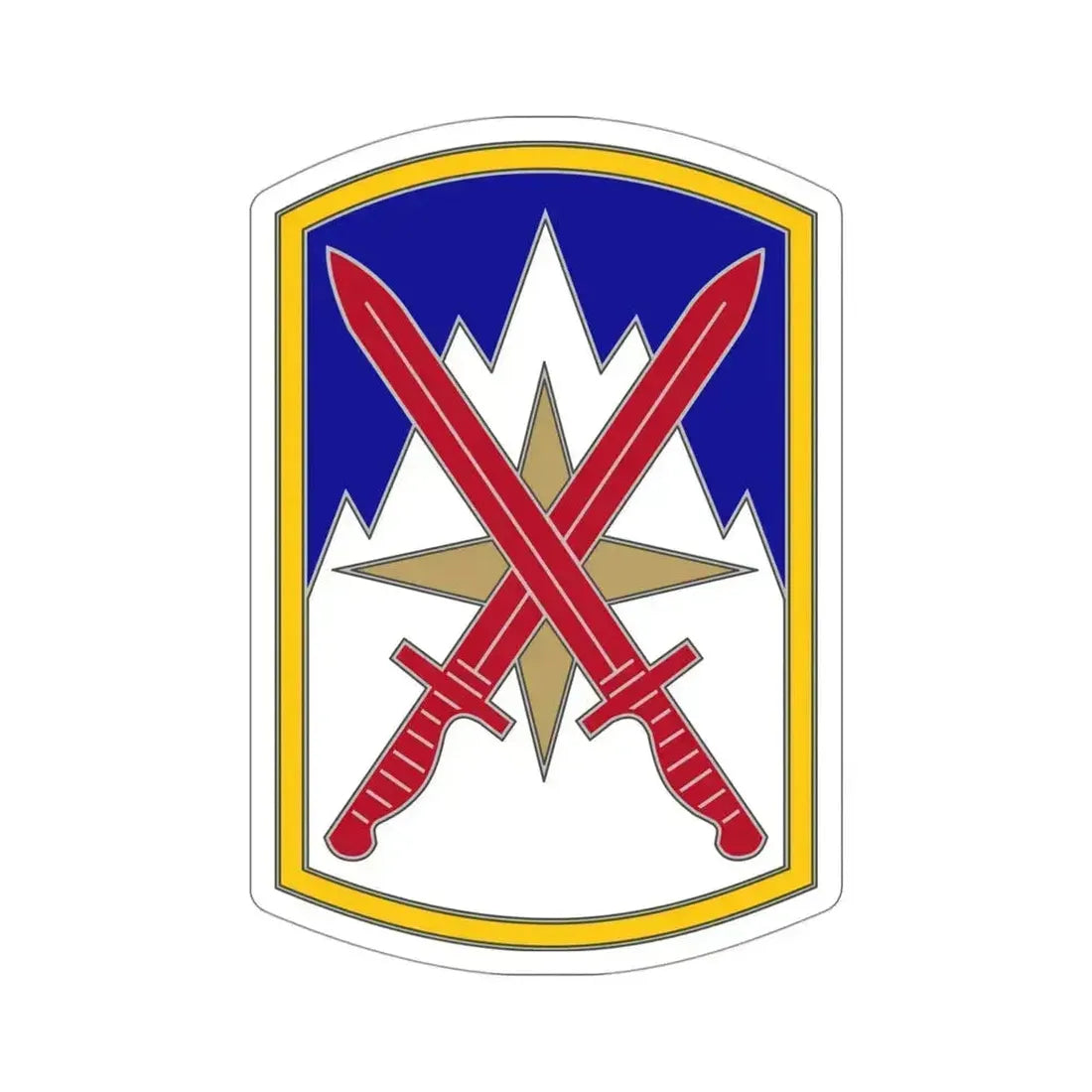 10 Sustainment Brigade (U.S. Army) STICKER Vinyl Die-Cut Decal 4 Inch - The Sticker Space