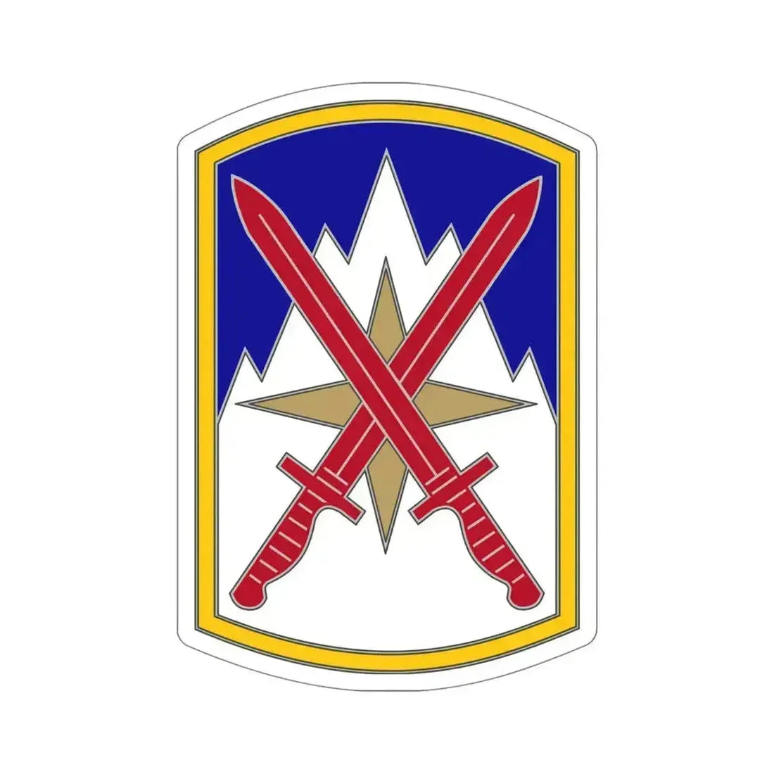 10 Sustainment Brigade (U.S. Army) STICKER Vinyl Die-Cut Decal 5 Inch - The Sticker Space