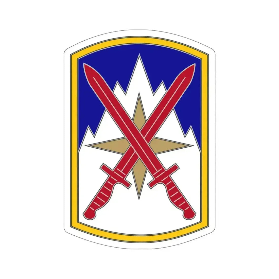 10 Sustainment Brigade (U.S. Army) STICKER Vinyl Die-Cut Decal 5 Inch - The Sticker Space