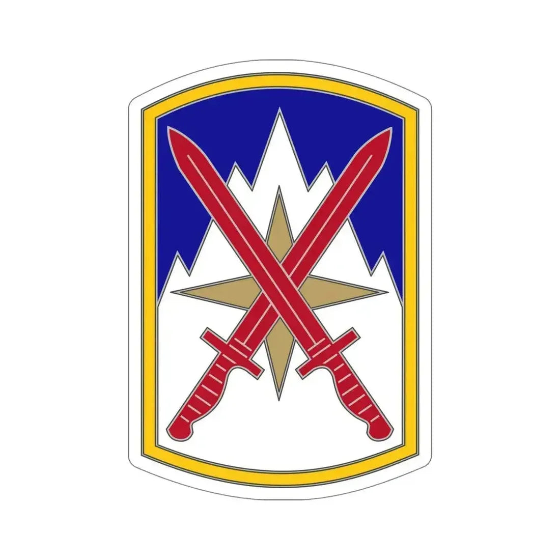 10 Sustainment Brigade (U.S. Army) STICKER Vinyl Die-Cut Decal 6 Inch - The Sticker Space