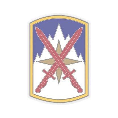 10 Sustainment Brigade (U.S. Army) STICKER Vinyl Kiss-Cut Decal 2 Inch Transparent - The Sticker Space