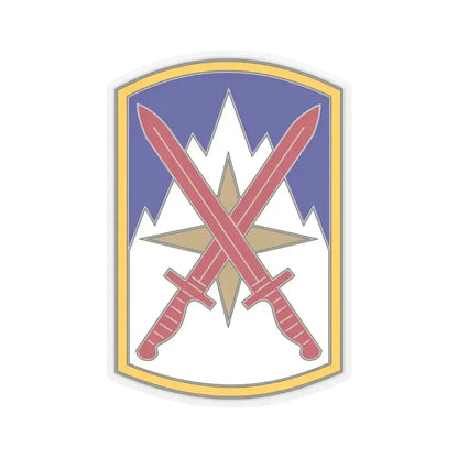10 Sustainment Brigade (U.S. Army) STICKER Vinyl Kiss-Cut Decal 3 Inch Transparent - The Sticker Space