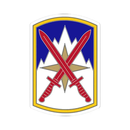 10 Sustainment Brigade (U.S. Army) STICKER Vinyl Kiss-Cut Decal 3 Inch White - The Sticker Space