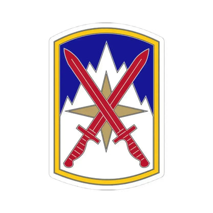 10 Sustainment Brigade (U.S. Army) STICKER Vinyl Kiss-Cut Decal 4 Inch White - The Sticker Space