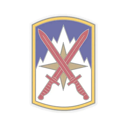10 Sustainment Brigade (U.S. Army) STICKER Vinyl Kiss-Cut Decal 6 Inch Transparent - The Sticker Space