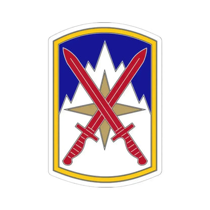 10 Sustainment Brigade (U.S. Army) STICKER Vinyl Kiss-Cut Decal 6 Inch White - The Sticker Space