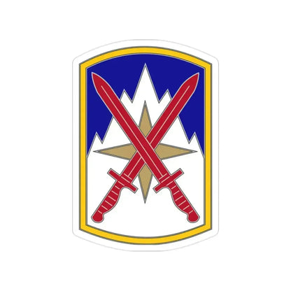 10 Sustainment Brigade (U.S. Army) Transparent STICKER Die-Cut Vinyl Decal 2 Inch - The Sticker Space
