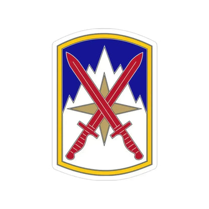 10 Sustainment Brigade (U.S. Army) Transparent STICKER Die-Cut Vinyl Decal 3 Inch - The Sticker Space
