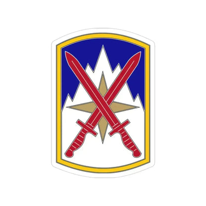 10 Sustainment Brigade (U.S. Army) Transparent STICKER Die-Cut Vinyl Decal 3 Inch - The Sticker Space