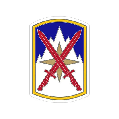 10 Sustainment Brigade (U.S. Army) Transparent STICKER Die-Cut Vinyl Decal 5 Inch - The Sticker Space
