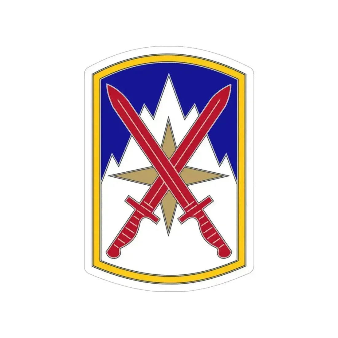 10 Sustainment Brigade (U.S. Army) Transparent STICKER Die-Cut Vinyl Decal 6 Inch - The Sticker Space