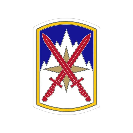 10 Sustainment Brigade (U.S. Army) Transparent STICKER Die-Cut Vinyl Decal 6 Inch - The Sticker Space