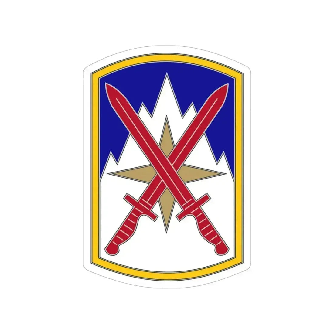10 Sustainment Brigade (U.S. Army) Transparent STICKER Die-Cut Vinyl Decal - The Sticker Space