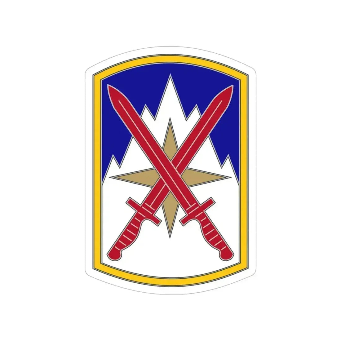 10 Sustainment Brigade (U.S. Army) Transparent STICKER Die-Cut Vinyl Decal - The Sticker Space
