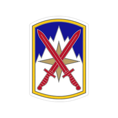 10 Sustainment Brigade (U.S. Army) Transparent STICKER Die-Cut Vinyl Decal - The Sticker Space