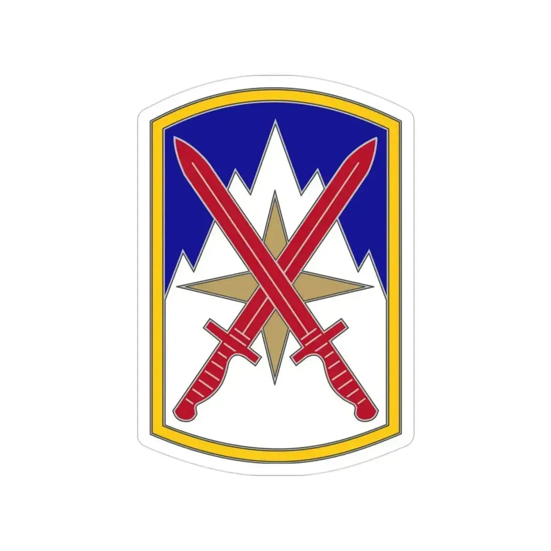 10 Sustainment Brigade (U.S. Army) Transparent STICKER Die-Cut Vinyl Decal - The Sticker Space