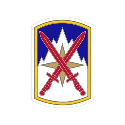 10 Sustainment Brigade (U.S. Army) Transparent STICKER Die-Cut Vinyl Decal - The Sticker Space