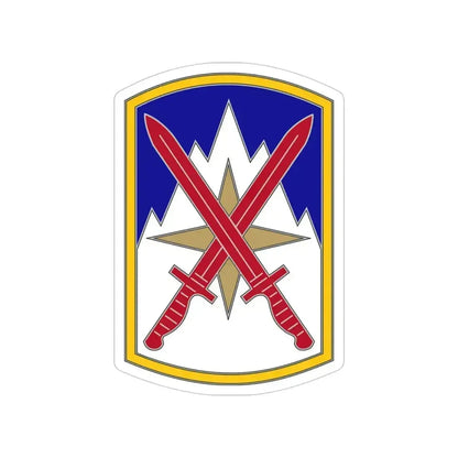 10 Sustainment Brigade (U.S. Army) Transparent STICKER Die-Cut Vinyl Decal - The Sticker Space