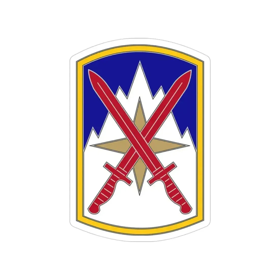 10 Sustainment Brigade (U.S. Army) Transparent STICKER Die-Cut Vinyl Decal - The Sticker Space