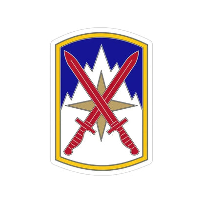 10 Sustainment Brigade (U.S. Army) Transparent STICKER Die-Cut Vinyl Decal - The Sticker Space