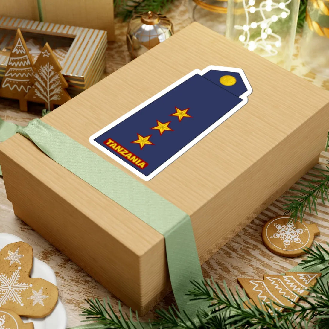 10 Tanzania Air Force CPT (Tanzania) (Military Rank) STICKER Vinyl Kiss-Cut Decal - The Sticker Space