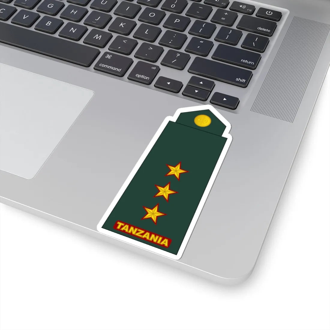 10 Tanzania Army CPT (Tanzania) (Military Rank) STICKER Vinyl Kiss-Cut Decal - The Sticker Space