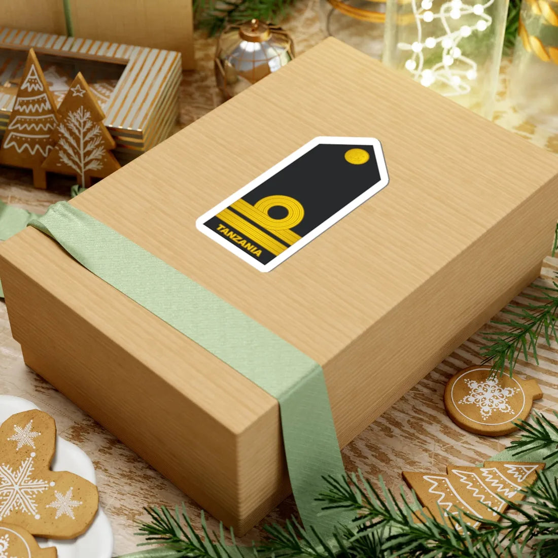 10 Tanzania Navy LT (Tanzania) (Military Rank) STICKER Vinyl Kiss-Cut Decal - The Sticker Space