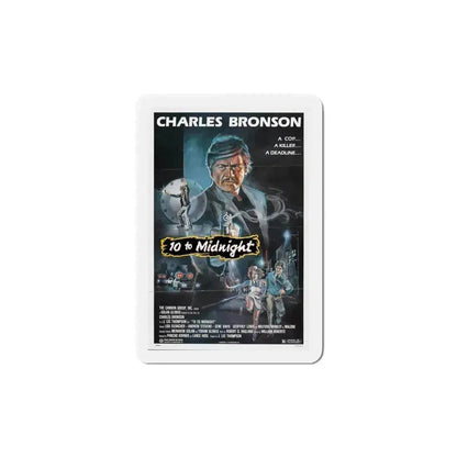 10 to Midnight 1983 Movie Poster Refrigerator Magnet - The Sticker Space