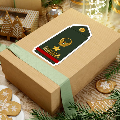 10 UAEA LTC (United Arab Emirates) (Military Rank) STICKER Vinyl Kiss-Cut Decal - The Sticker Space