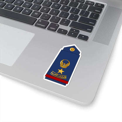 10 UAEAF LTC (United Arab Emirates) (Military Rank) STICKER Vinyl Kiss-Cut Decal - The Sticker Space