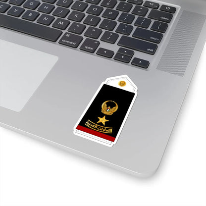 10 UAEN LTC (United Arab Emirates) (Military Rank) STICKER Vinyl Kiss-Cut Decal - The Sticker Space